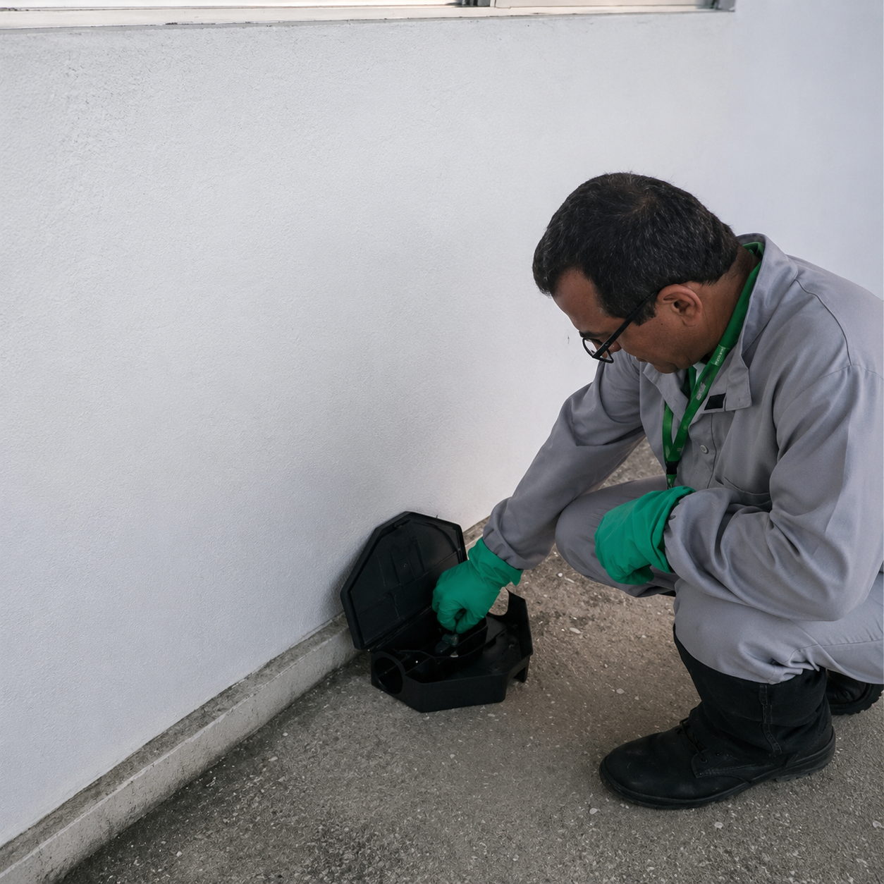 Controle de roedores, ratos e baratas